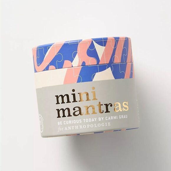 NWT ANTHROPOLOGIE set of 2 Mini Mantra Puzzles 🧩 NIB - Picture 3 of 5